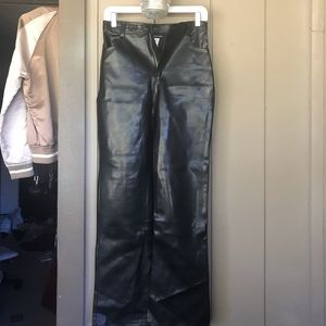 No Boundaries Faux Leather Pants NWT